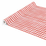 Via chasse dug PVC 140 cm gingham rød