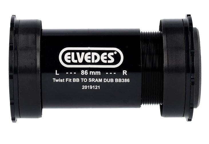 Twist Fit Bottom Breach Elvedes til BB386 Shimano 46 x 86 mm