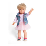 Heless dukkekjole med vest, 28-35 cm