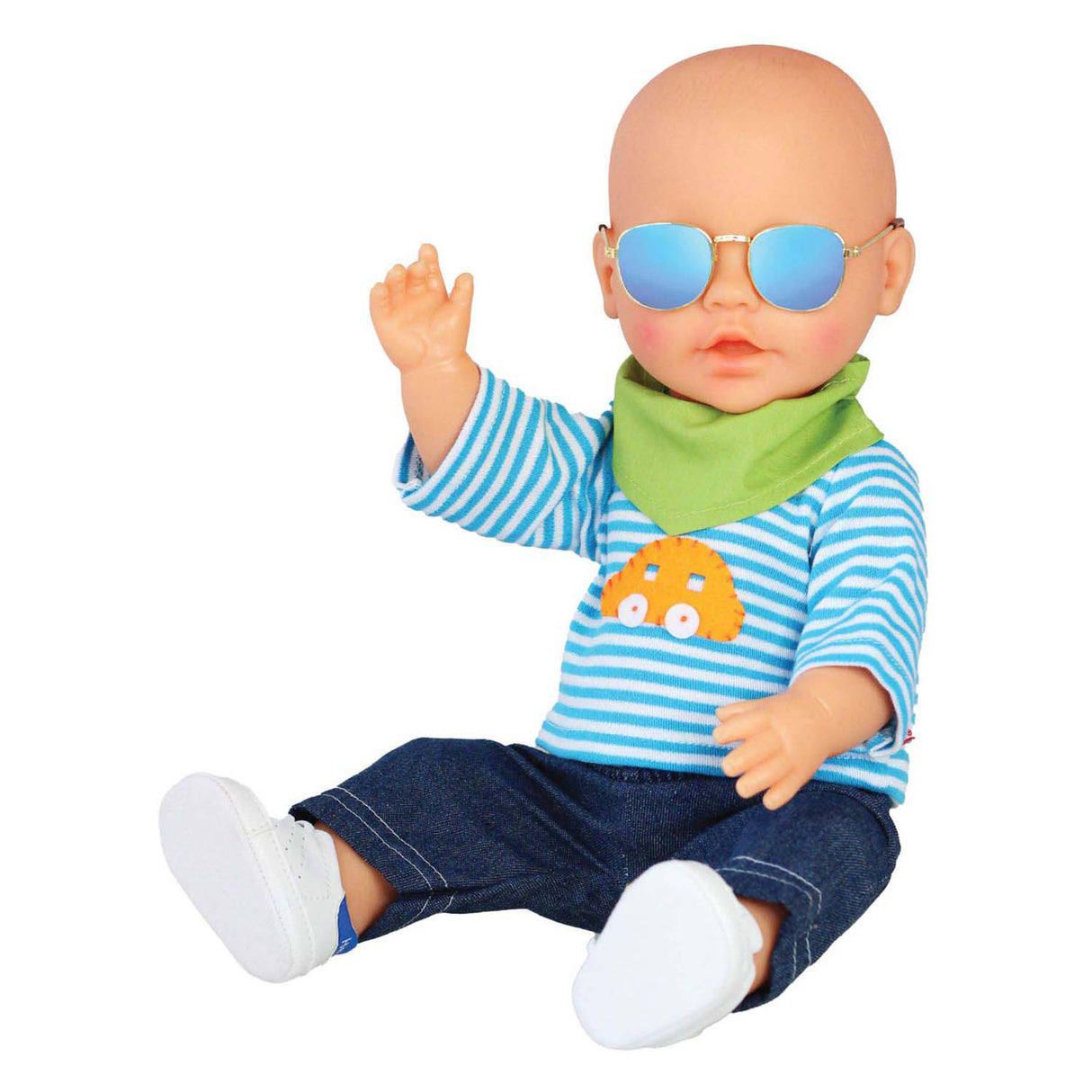 Heless dukke outfit dreng, 35-45 cm
