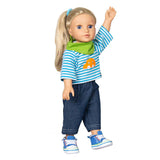 Heless dukke outfit dreng, 35-45 cm