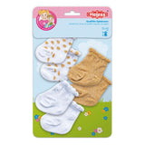 Heless Doll Socks Glitter - 3 par, 28-35 cm