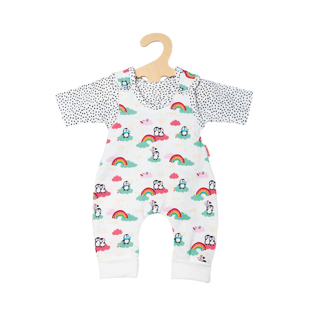Heless dukker romper pingvin med t-shirt, 35-45 cm
