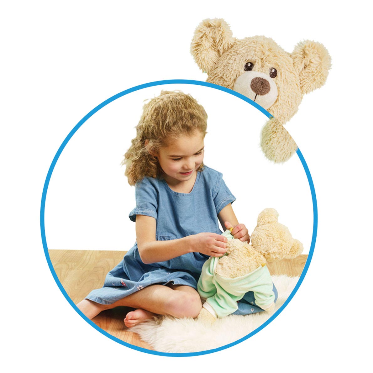 Heless kæletøj plys bamse håb, 22cm