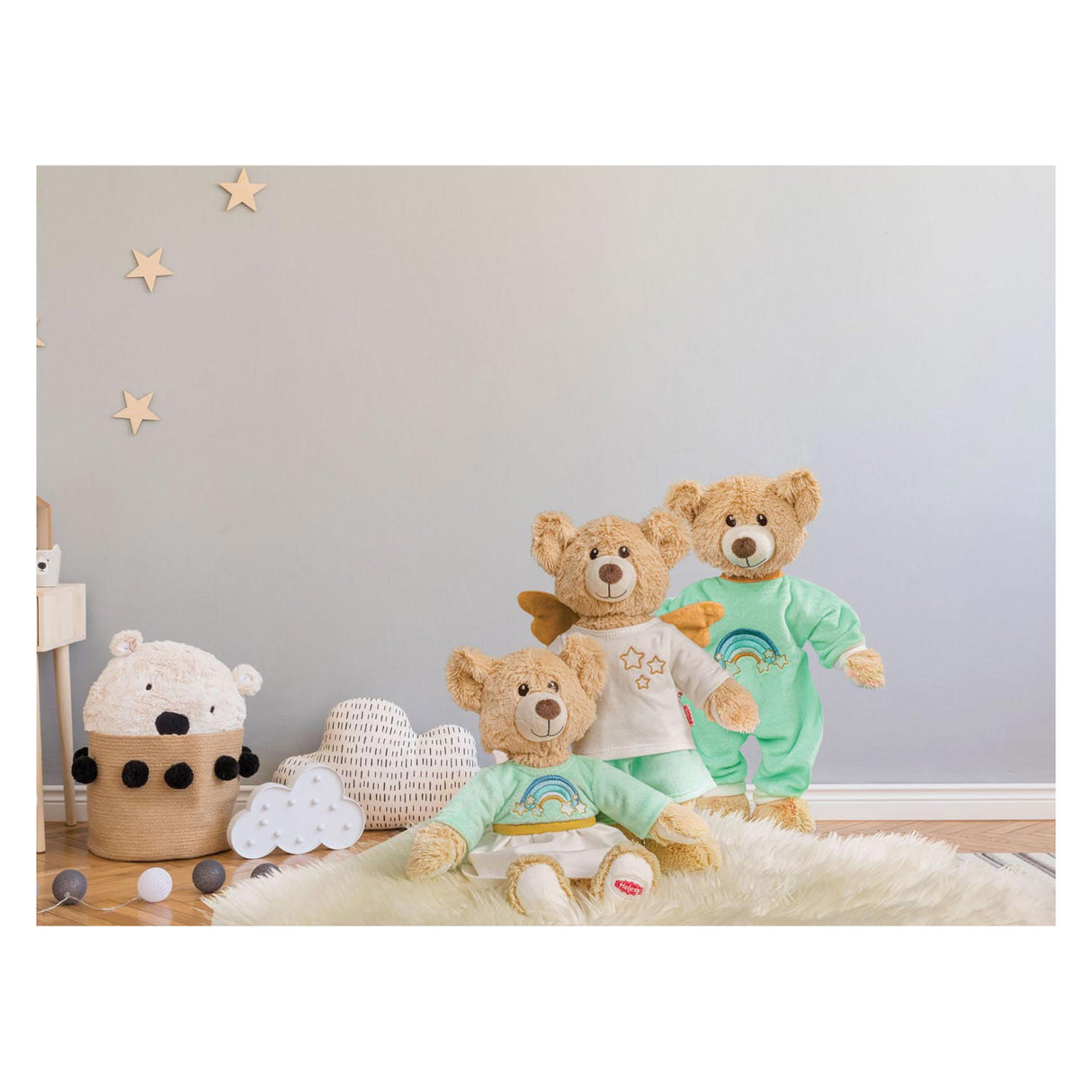 Heless nuttet plys bamse drømmende, 42 cm
