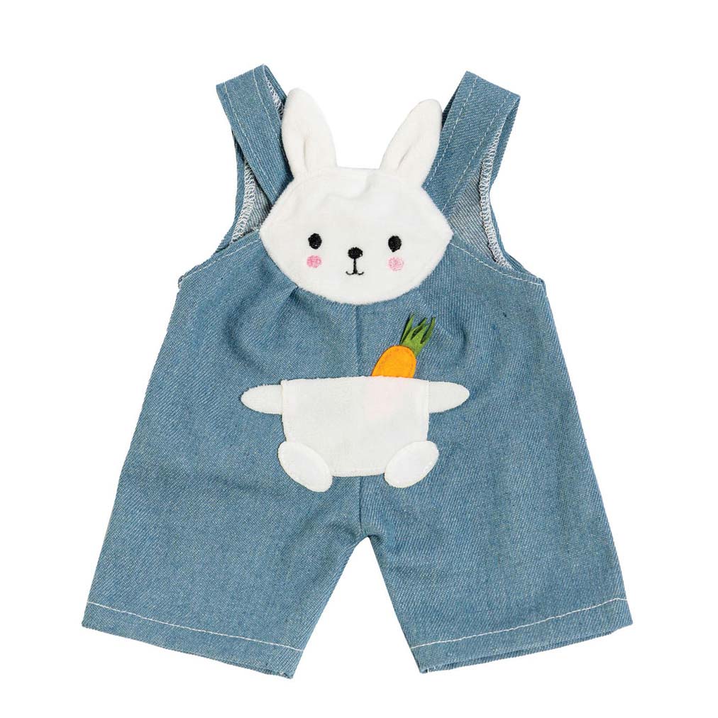 Heless dukkebukser med stribet skjorte bunny lou, 28-35 cm