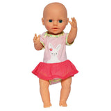 Heless dukke krop med tutu bunny lou, 28-35 cm