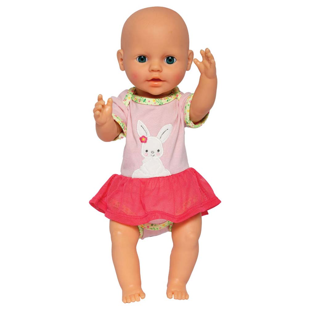 Heless dukke krop med tutu bunny lou, 35-45 cm