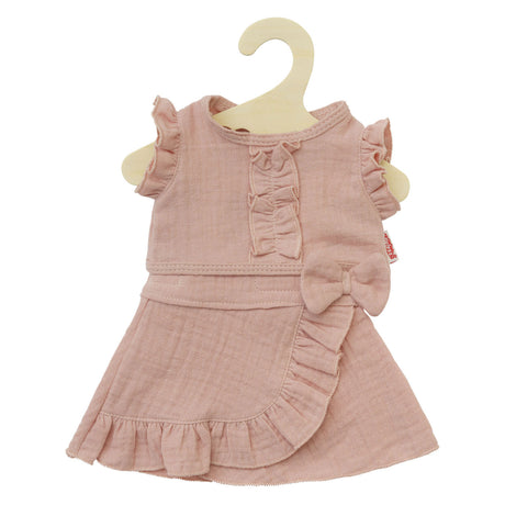 Heless dukker slå nederdel pink med top 35-45 cm