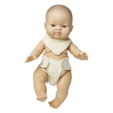 Heless dukke babysæt ecru, 28-35 cm