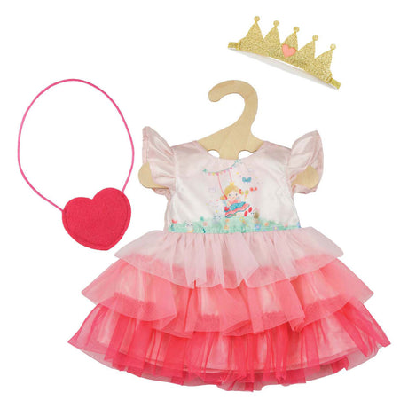 Heless dukkekjole prinsesse Emily, 28-35 cm