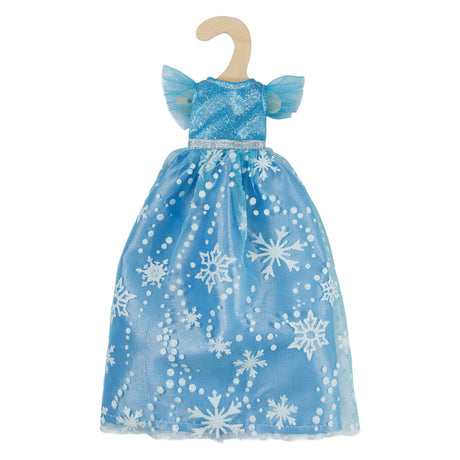 Heless tyl kjole is prinsesse til mode dukker - 29cm