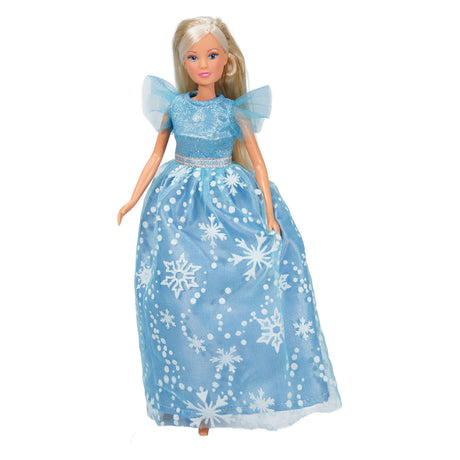 Heless tyl kjole is prinsesse til mode dukker - 29cm