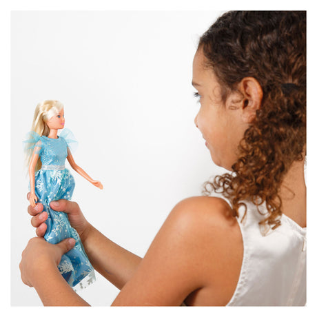Heless tyl kjole is prinsesse til mode dukker - 29cm
