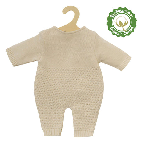 Heless pige babydukke med strikket bukse - 34cm