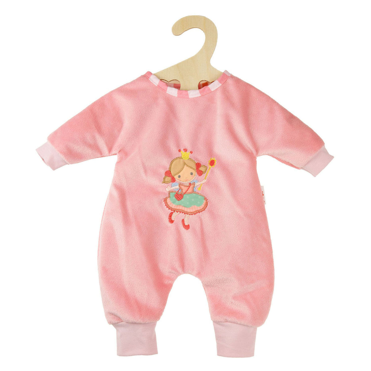Heless pige baby dukke med fløjl romper prinsesse emily - 34cm