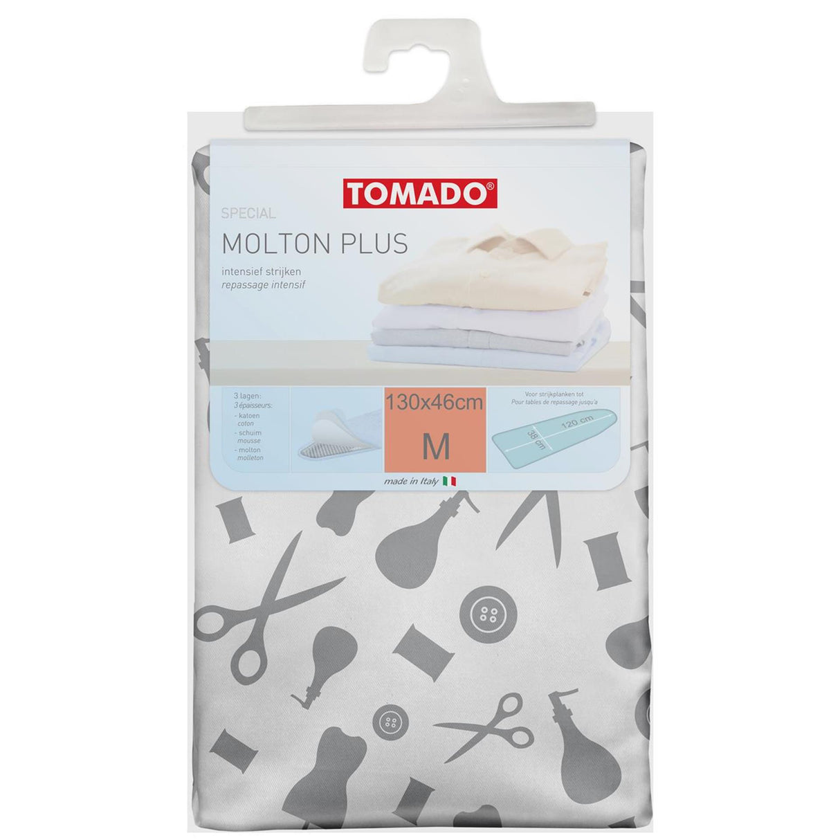 Metaltex tomado strygebræt 130x45