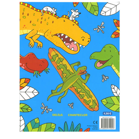 Deltas dinosaur farvelægning