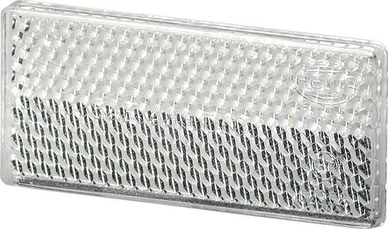 Hella rückstrahler baggrundslys 70x32mm selvklæbende hvid