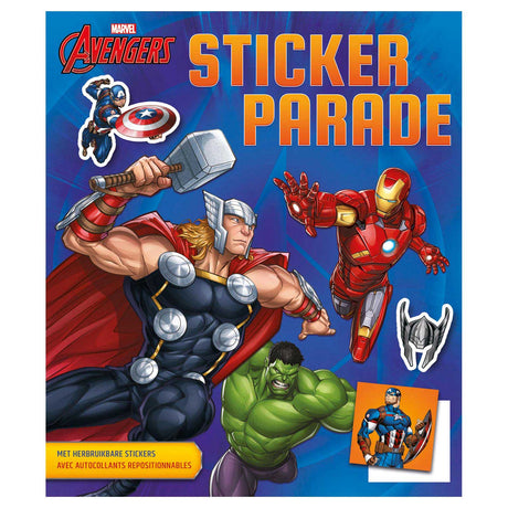 Marvel deltas avengers klistermærkeparade