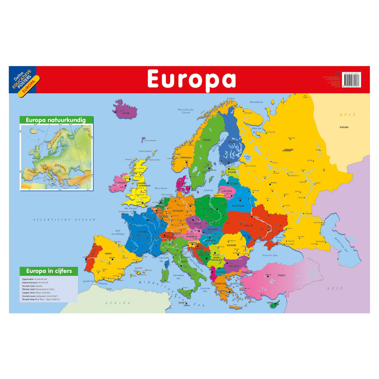 Deltas Uddannelsesplakat - Europa