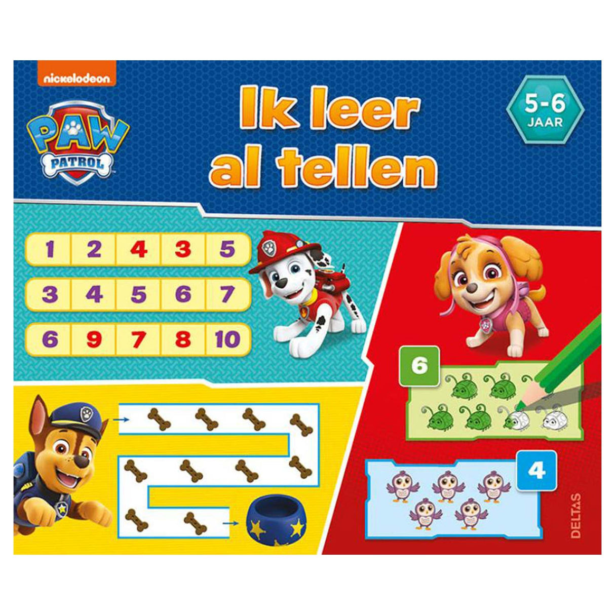 Deltas potepatrulje - jeg er allerede ved at lære at tælle (5-6 år)