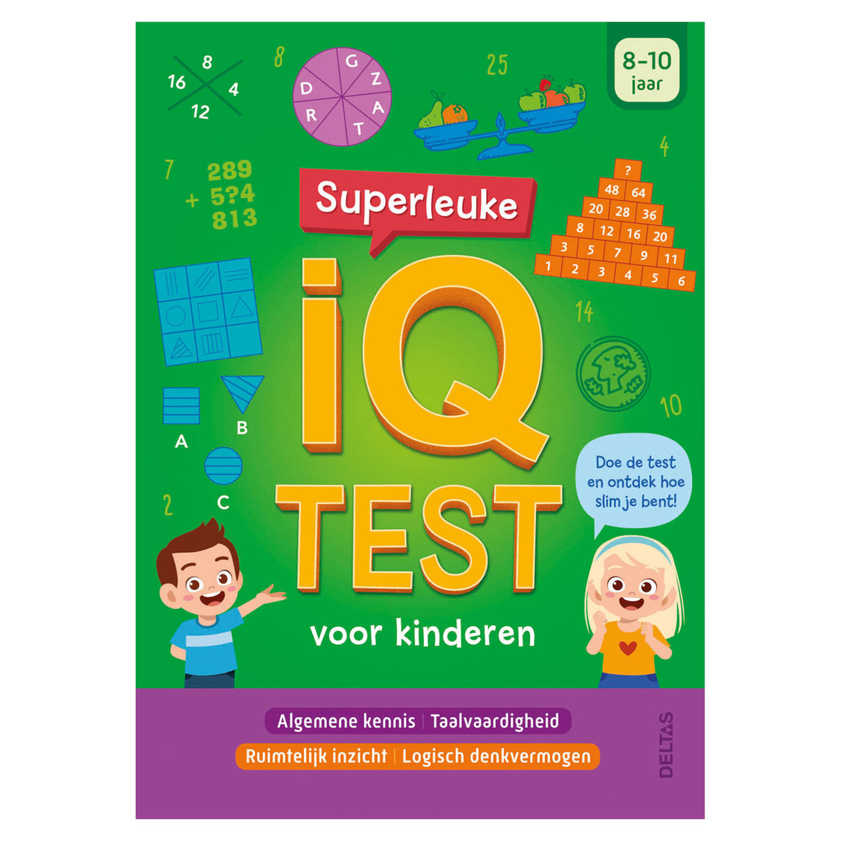 Deltas super sjove IQ test for børn (8-10 år)