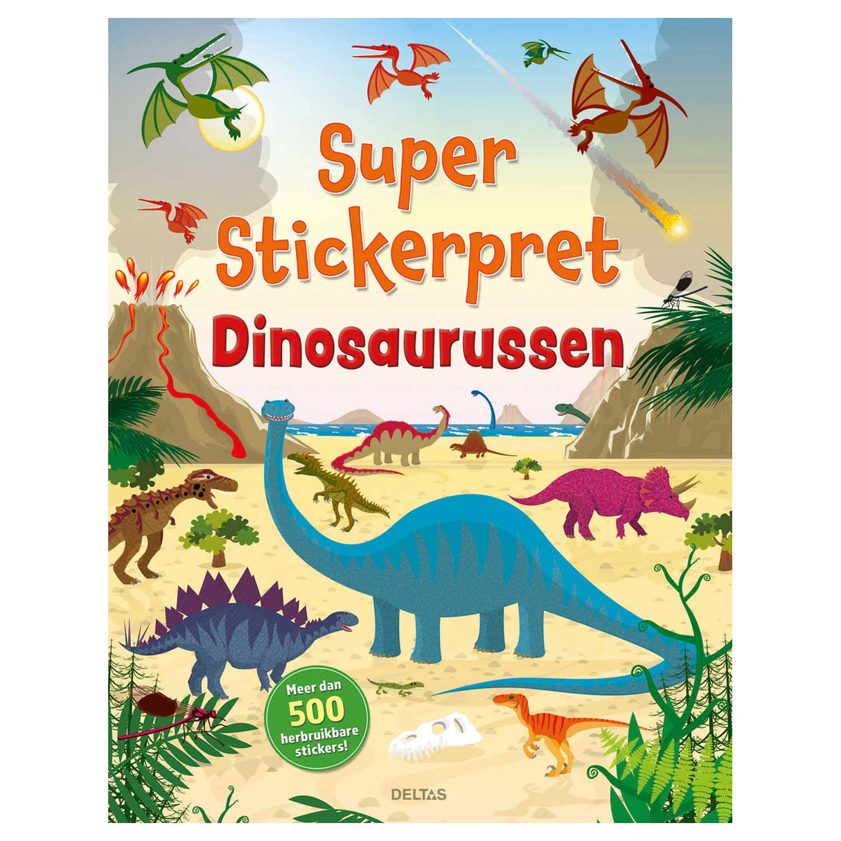 Deltas super mærkat sjovt - dinosaurer