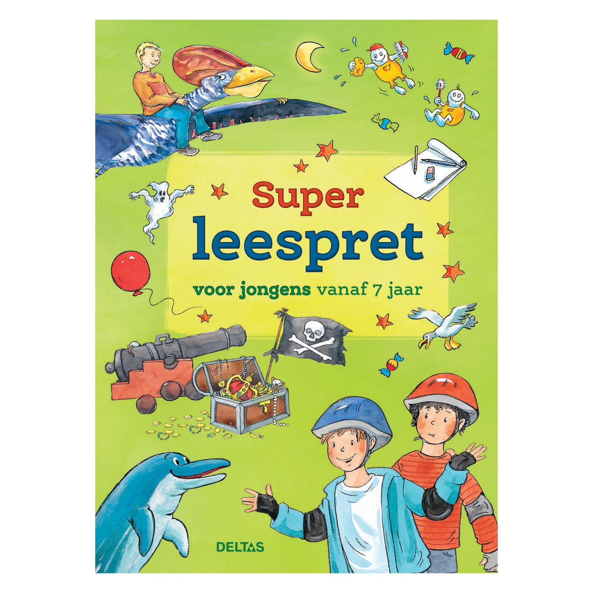 Deltas super læsesjov for drenge