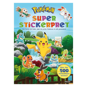 Deltas pokemon super sjovt klistermærke