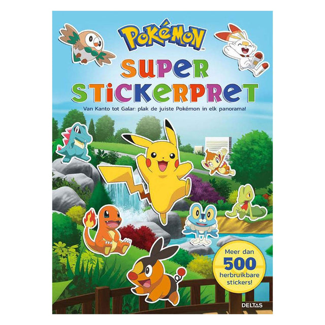 Deltas pokemon super sjovt klistermærke