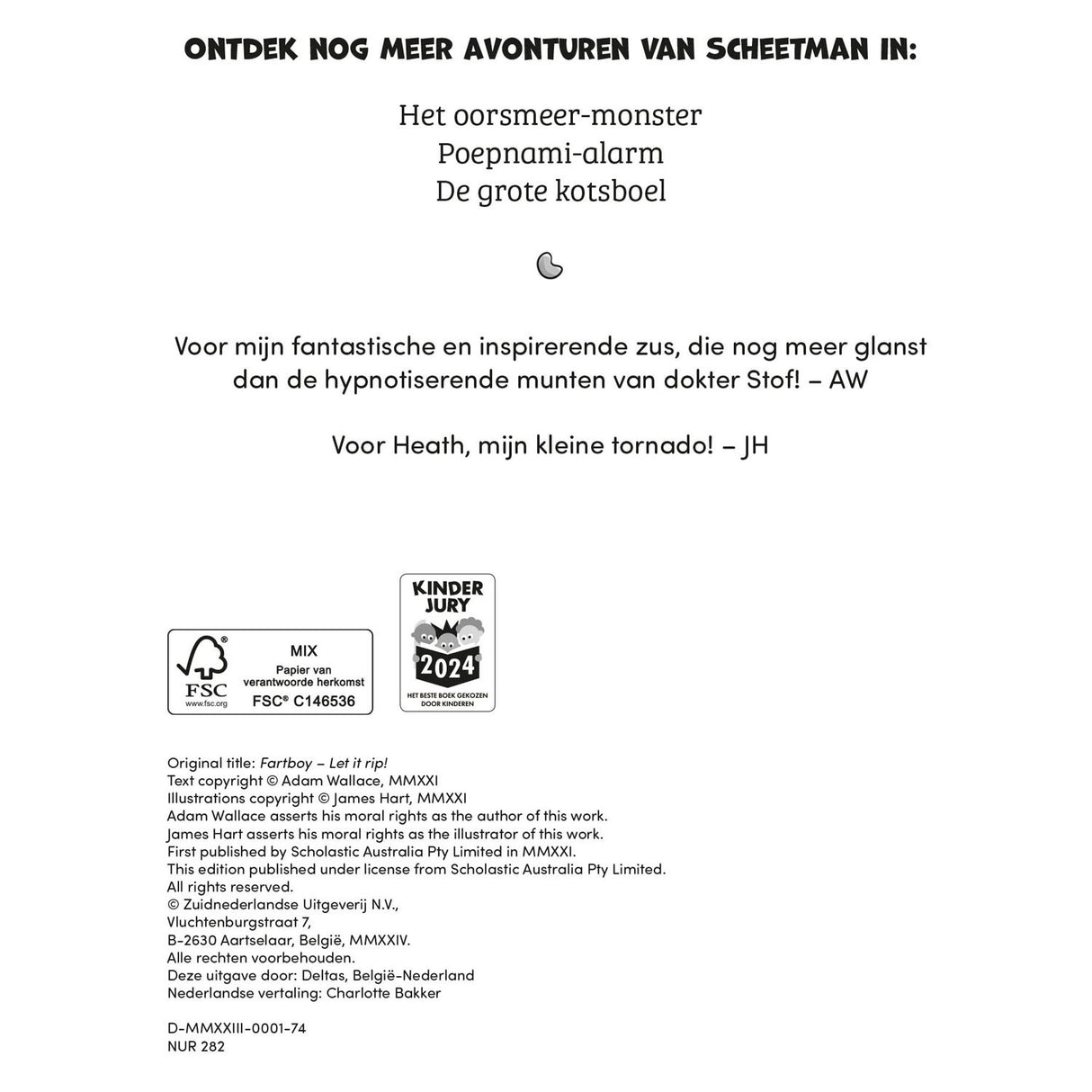 Deltas fartmand løser det! super-fartnado børnebog