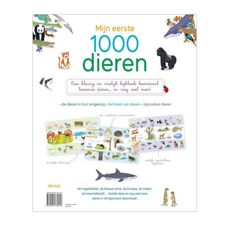 Deltas min første 1000 dyr visning bog
