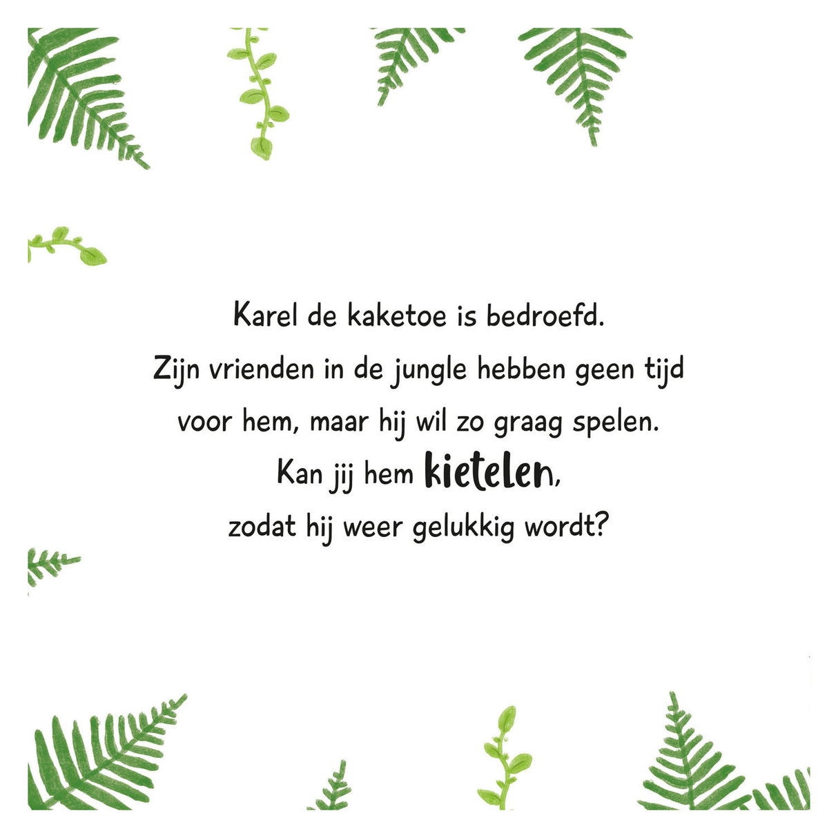 Deltas kildrer kakaduen!