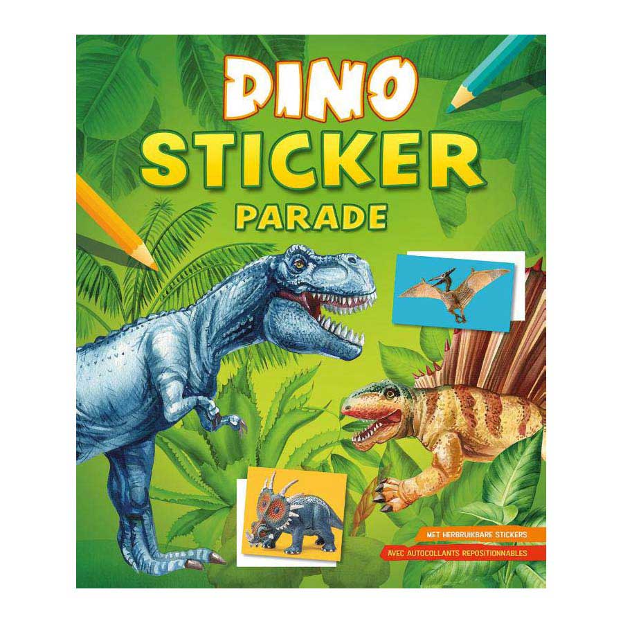 Deltas dino klistermærkeparade