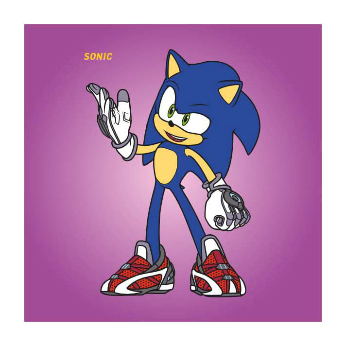 Deltas sonic prime farve sjov
