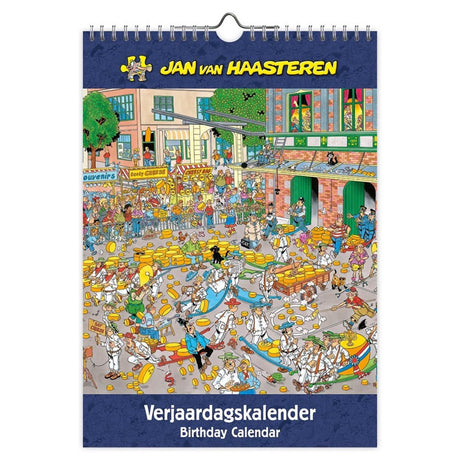 Jan van Haasteren fødselsdagskalender - A4