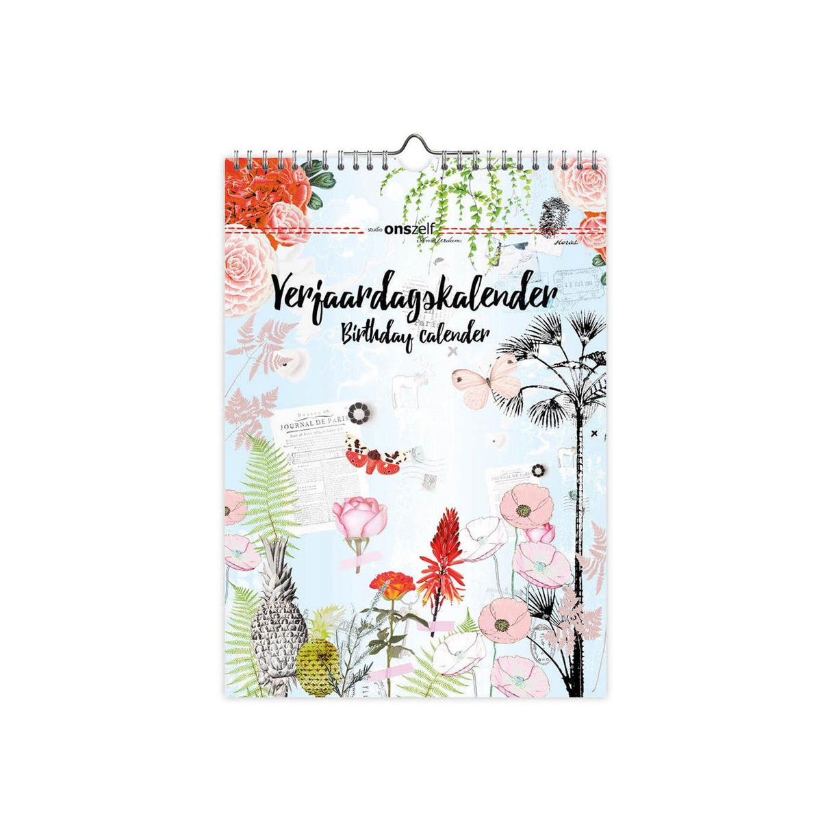 Comello fødselsdagskalender studie selv a4 21x30cm