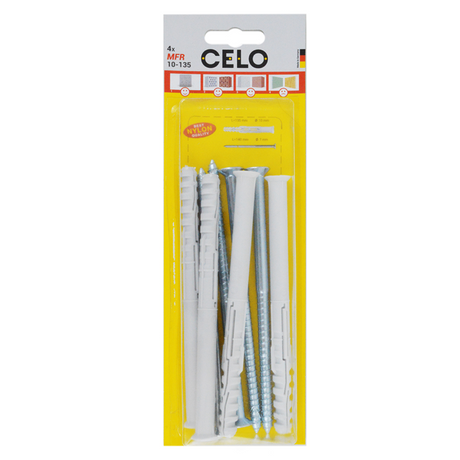 Celo 1065493 - multifunctionele raamplug mfr 10-135 sb tx | 5 stuks