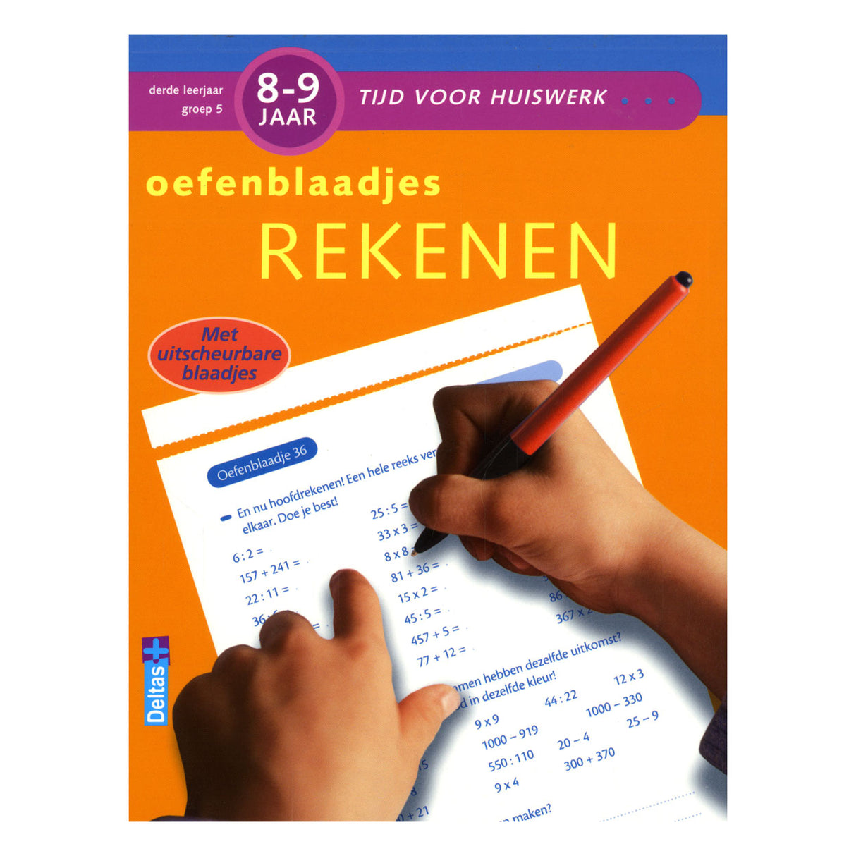 Deltas aritmetiske øvelsesark (8-9 år)