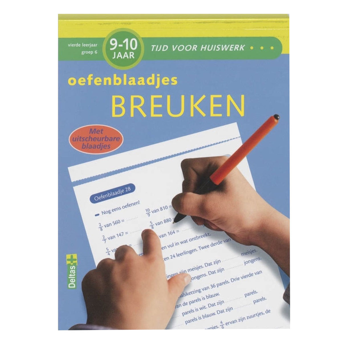 Deltas fraktion øvelsesark (9-10 år)