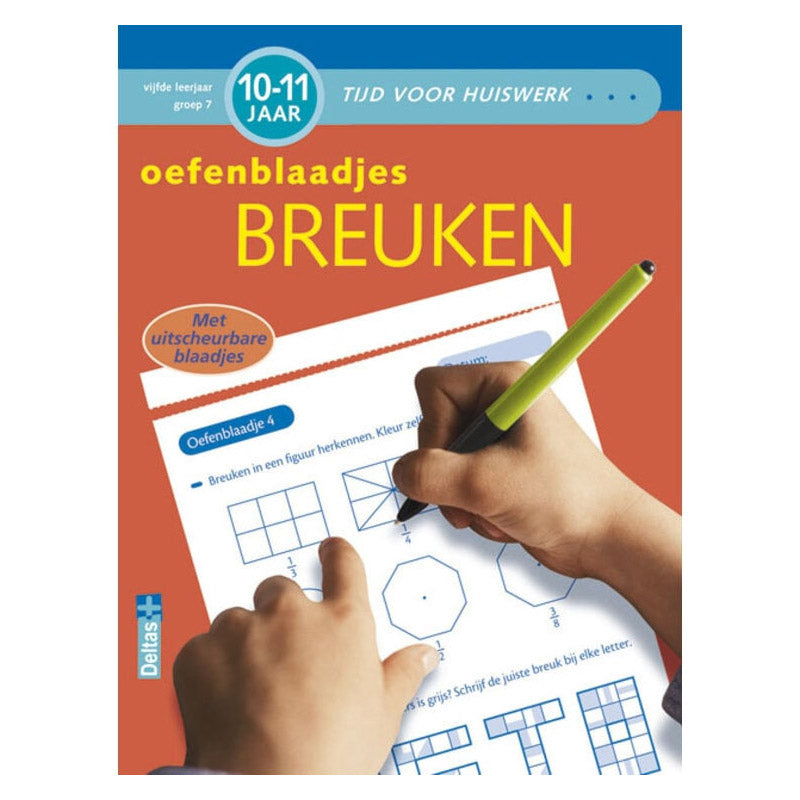 Deltas fraktion øvelsesark (10-11 år)
