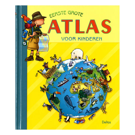 Deltas første store atlas for børn