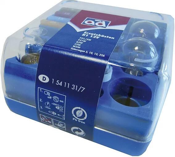 Annoncelampeboks billygter 12v h1