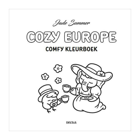 Deltas cozy europe - comfy kleurboek jade summer
