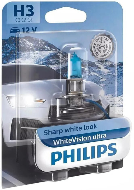 Philips pandelampe whitevision ultra whitevision ultra 12v h3 12v