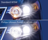 Philips forlygte Ultinon Pro6000 W5W LED. lampe 12 v w5w led