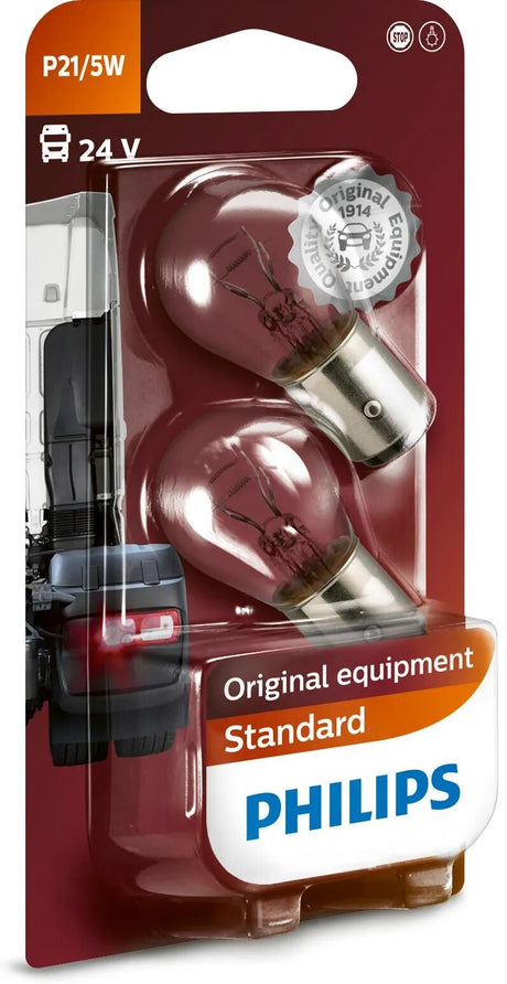 Philips kuglelampe limlampe 24v mb nennleist. 21 5w