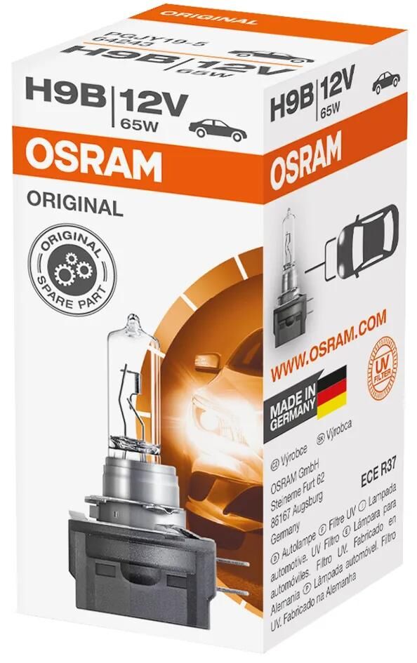 Osram hauptlampe original line hal.lampe h9b 12v 65 w