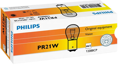Philips kuglelampe lampe 12v21 rød